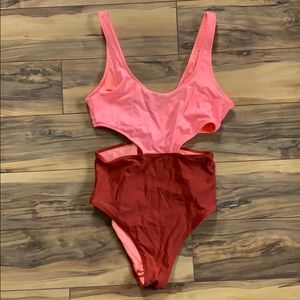 AEO WORN ONCE cut out one piece swimsuit